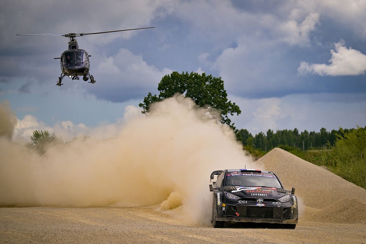 Toyota Gazoo Racing Secures One-Two Finish at Rally Latvia