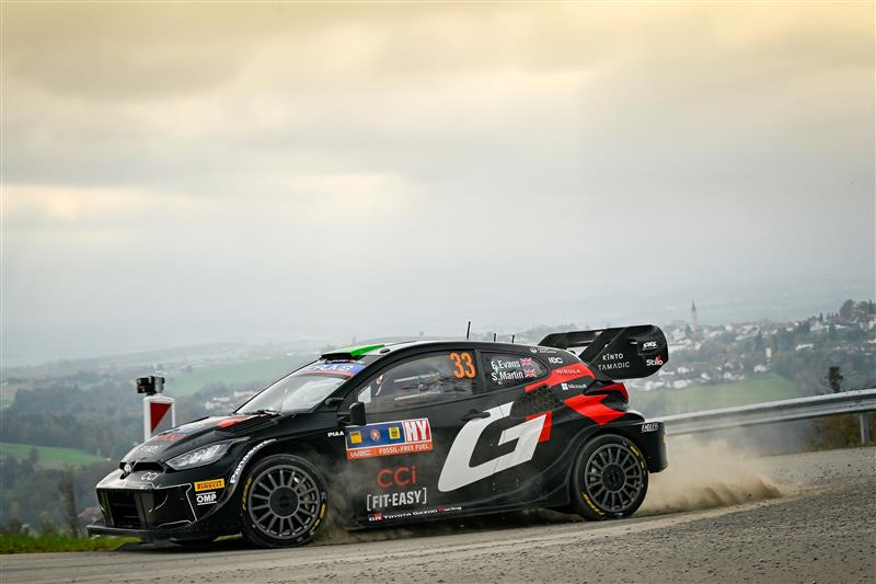 TOYOTA GAZOO Racing Achieves Podium Finish at Central European Rally