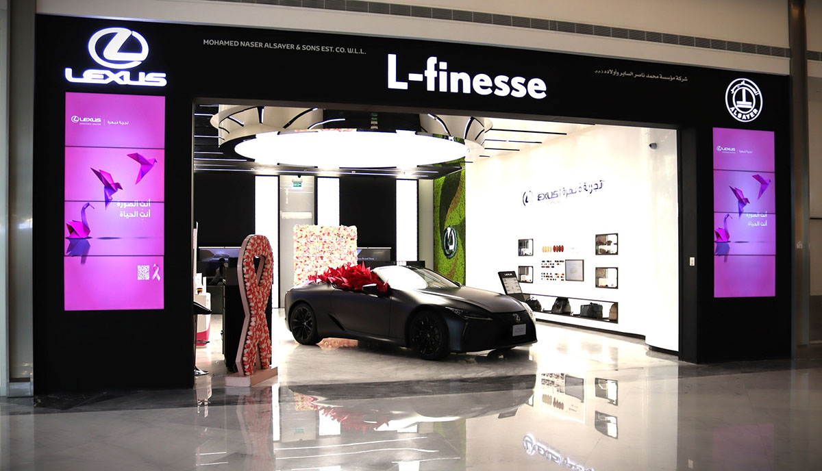 LEXUS ORGANIZED BREAST CANCER AWARENESS CAMPAIGN IN ASSIMA MALL