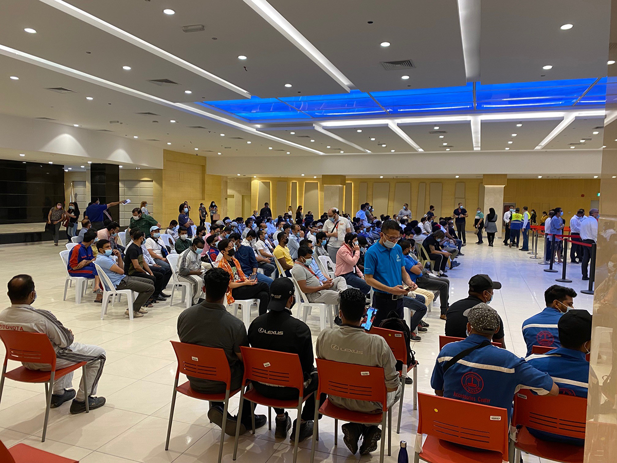 ALSAYER HOLDS COVID VACCINATION DRIVE FOR EMPLOYEES IN ASSOCIATION WITH MINISTRY OF HEALTH