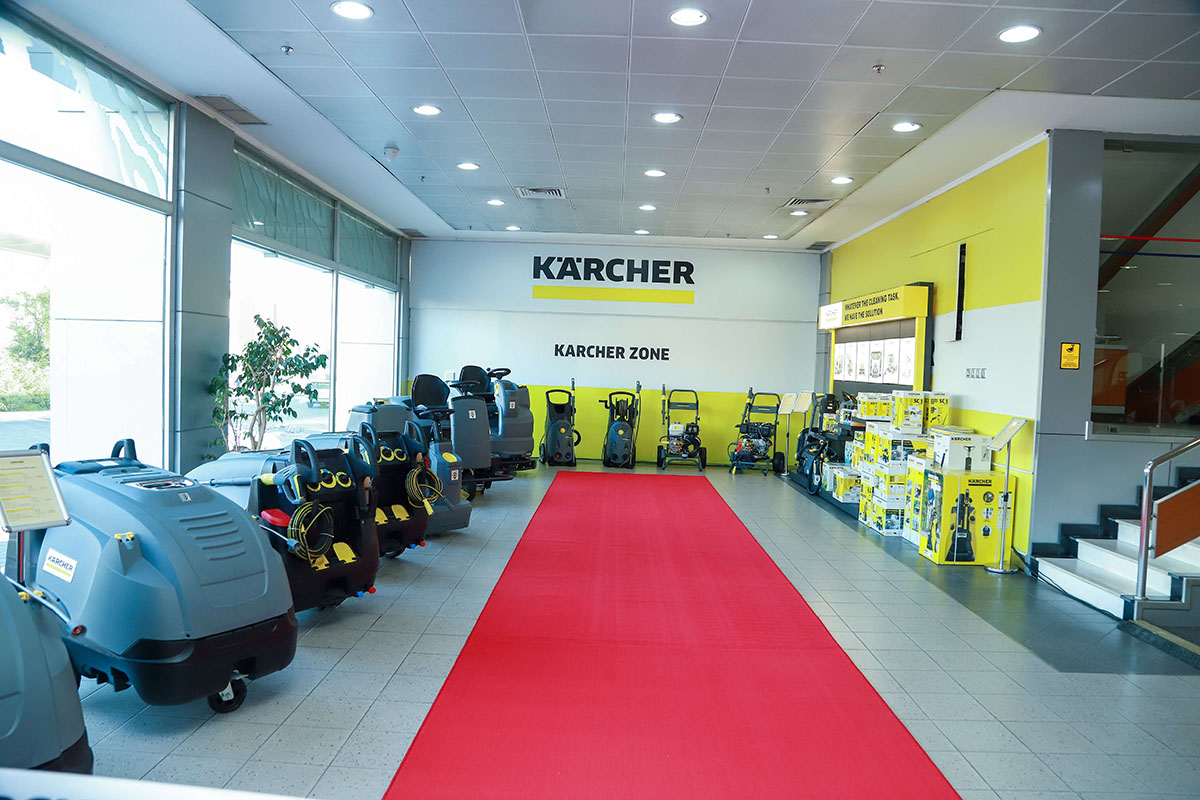 الساير وبحرة تطلقان رسمياً الرُكن الخاص بعلامة كارشر لتحسين حلول التنظيف “Karcher Zone”