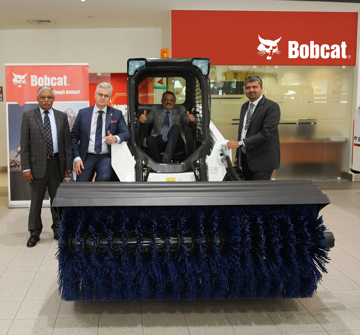 BAHRAH PUTS BOBCAT ON TOP