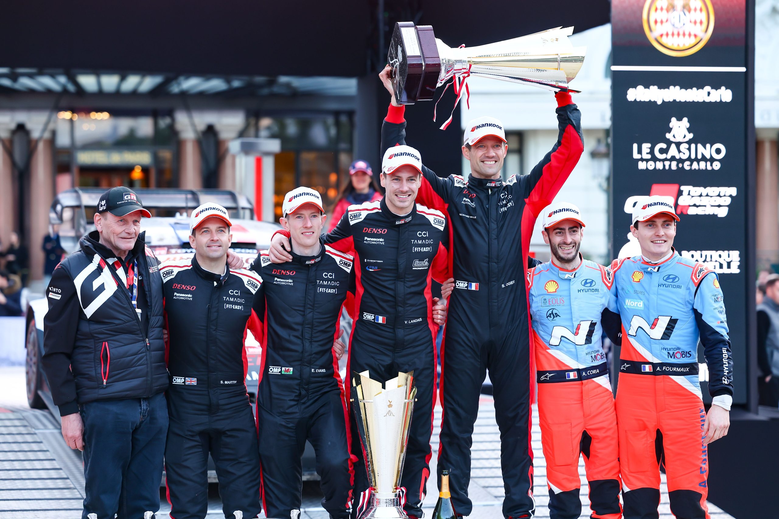 TOYOTA GAZOO Racing Kicks-Off Season with One-Two Rally Monte-Carlo Win