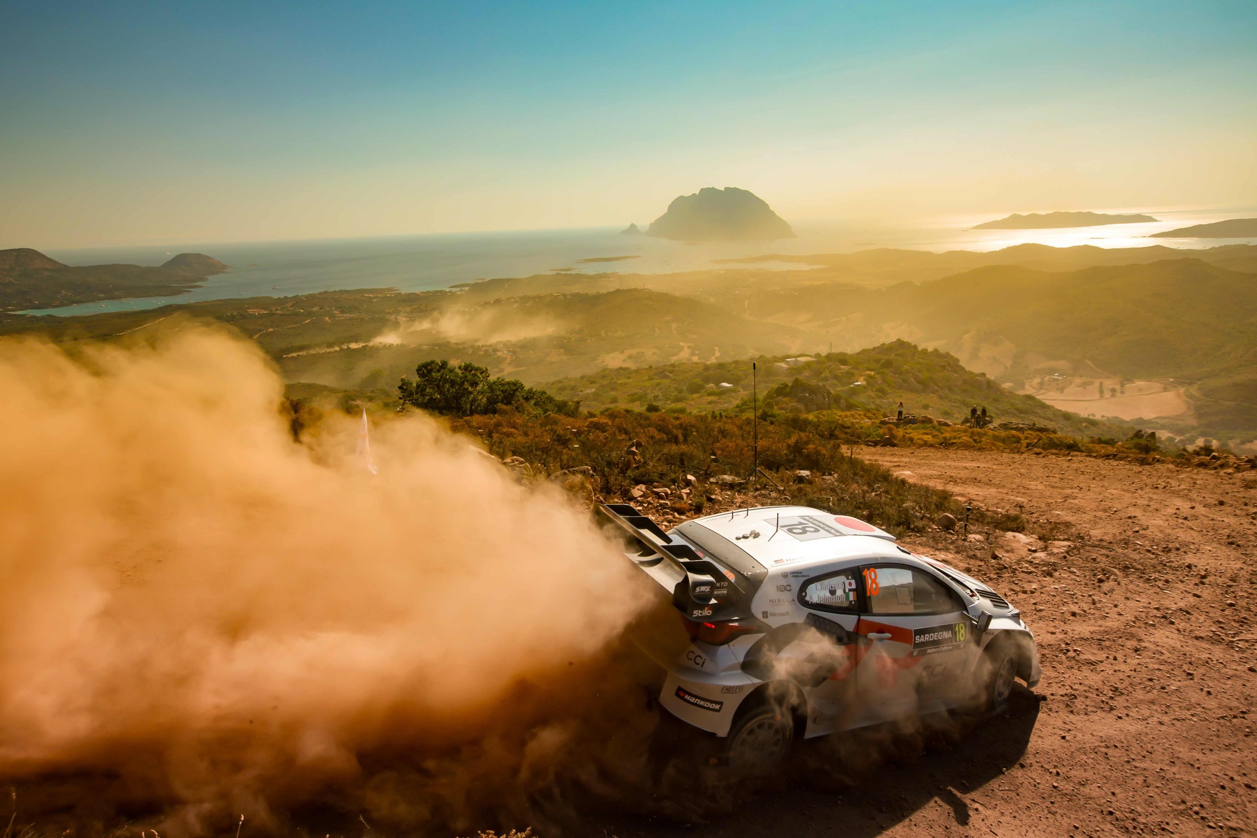 TOYOTA GAZOO Racing Clinches Double-Podium Win at Rally Italia Sardegna