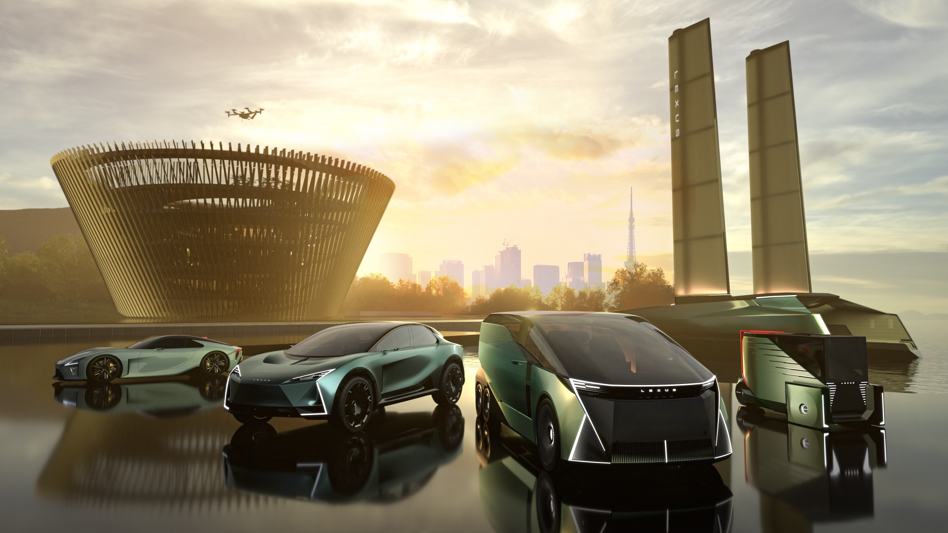Lexus Unveils ‘Discover’ Vision  A Future Ecosystem Spanning Land, Sea, and Air