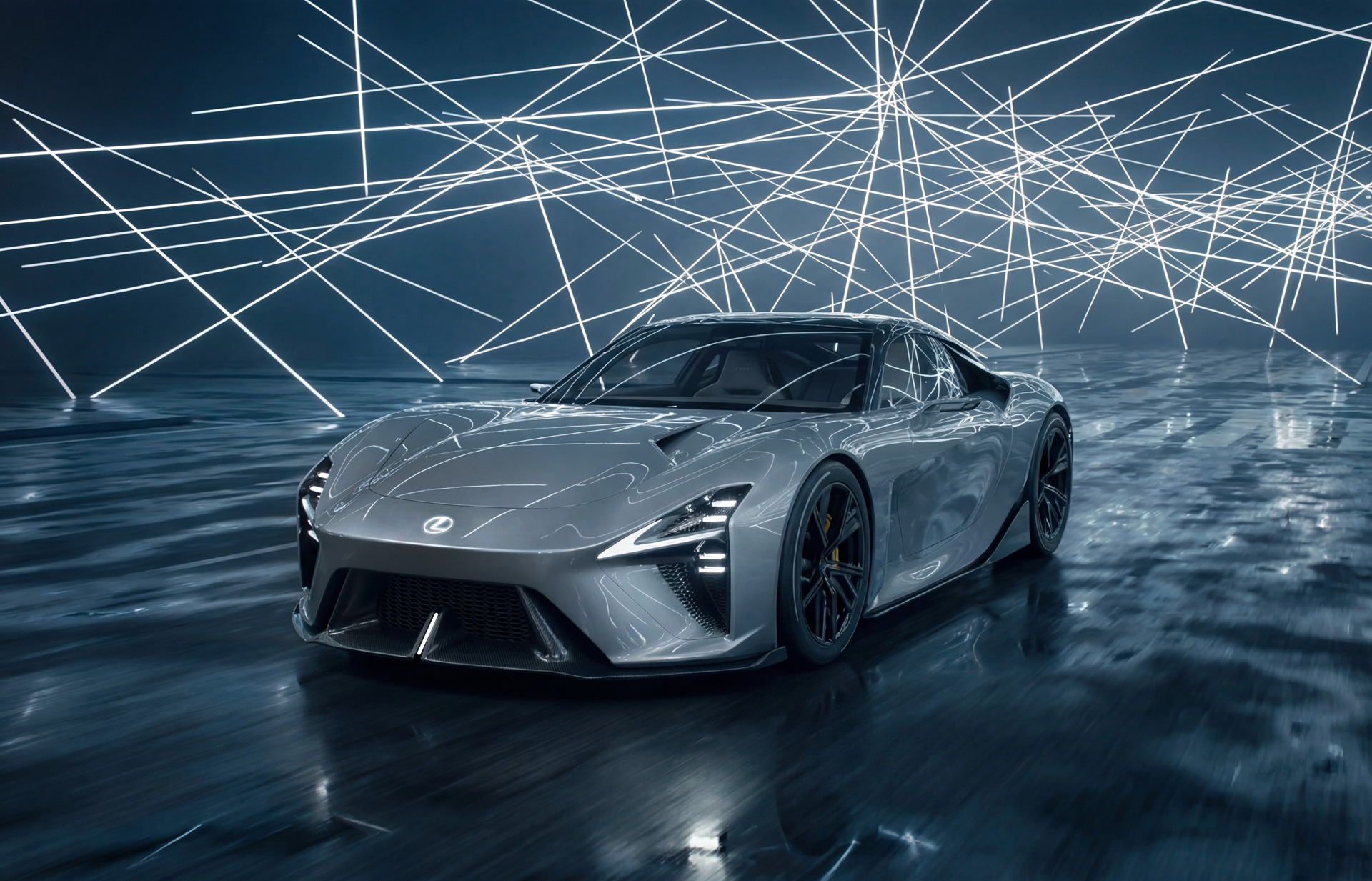 Lexus World Premieres LFA Concept BEV Sports Car