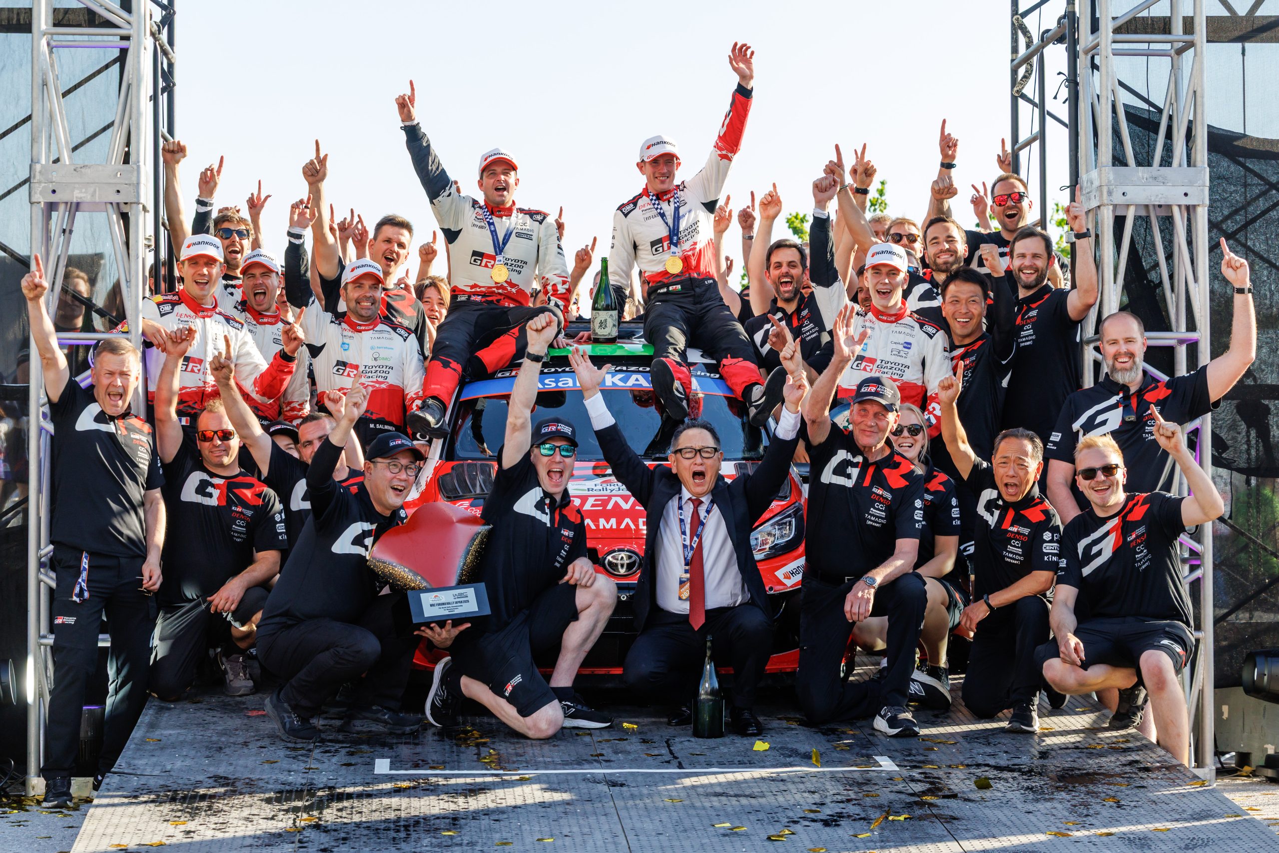 GAZOO RACING Defends Home Turf with 1-2-3-4 Rally Japan Win