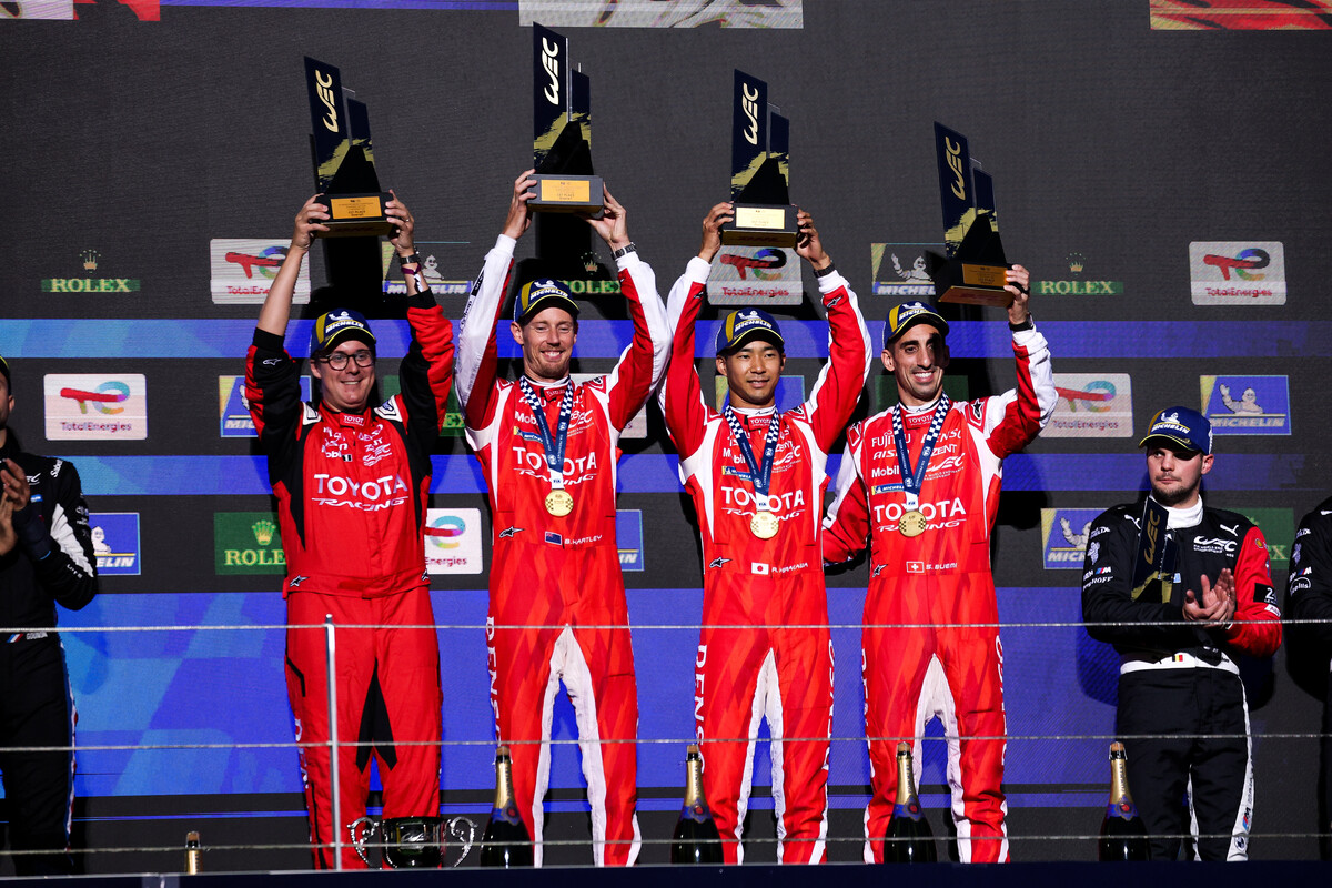 TOYOTA RACING Celebrates Dramatic Home Victory at 6 Hours of Fuji